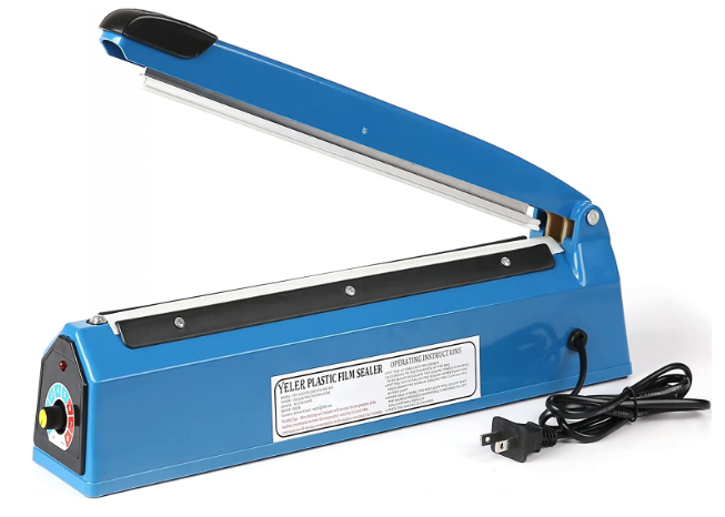 <b>Manual Impulse Mylar Bag Sealer Heat Sealing Machine PFS-300</b>