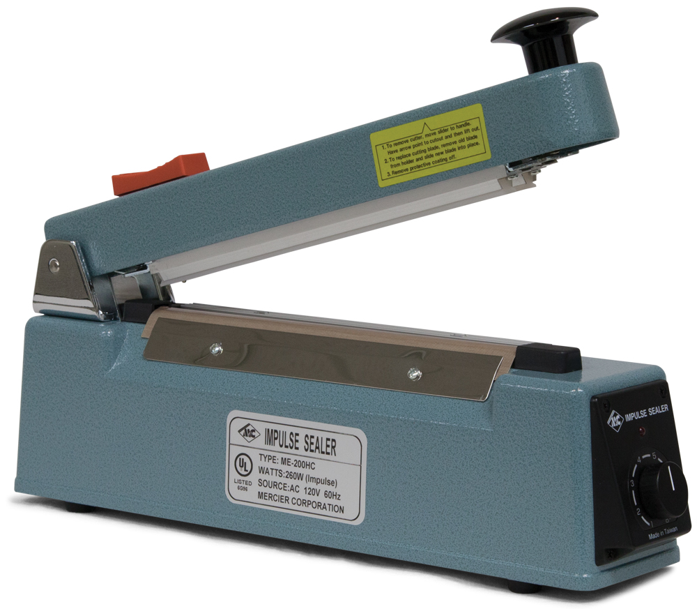 Manual Hand Impulse Heat Sealing Plastic Film Sealer Fs 400 Impulse Heat Sealervacuum Sealer 