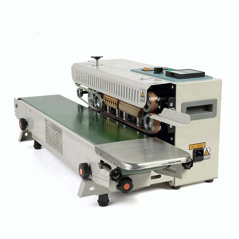Automatic Continuous Band Heat Sealer With Printing Letters