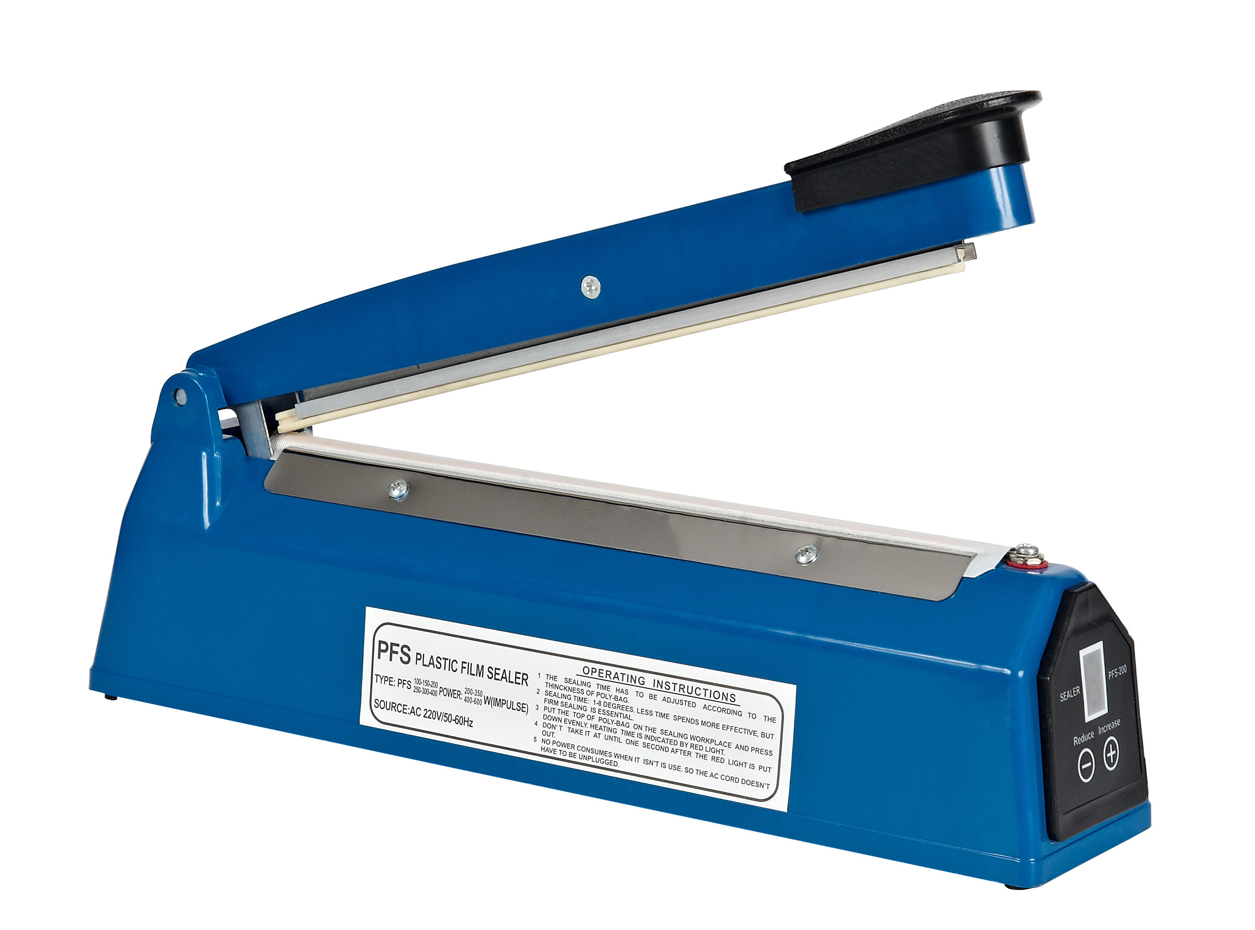 Hand Press Desk Type Impulse Sealer Sealing Machine PFS-400