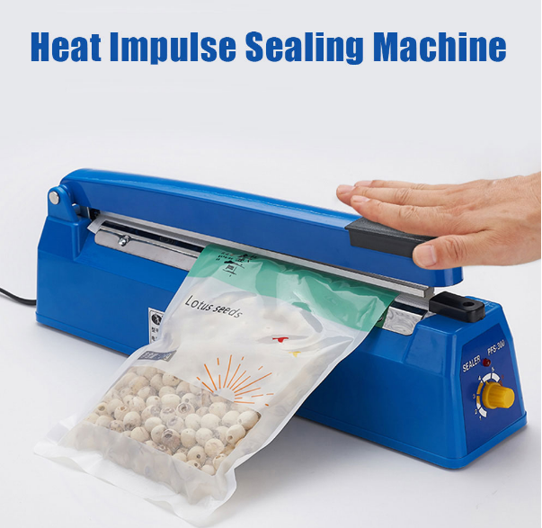 Zhejiang Tianyu industry Co. Ltd. Supplier Factory Production-Manufacturing and Exporting Hand Sealing 3mm Width Impulse Plastic Bag Sealer PFS Series Ploy Film Sealing Machine