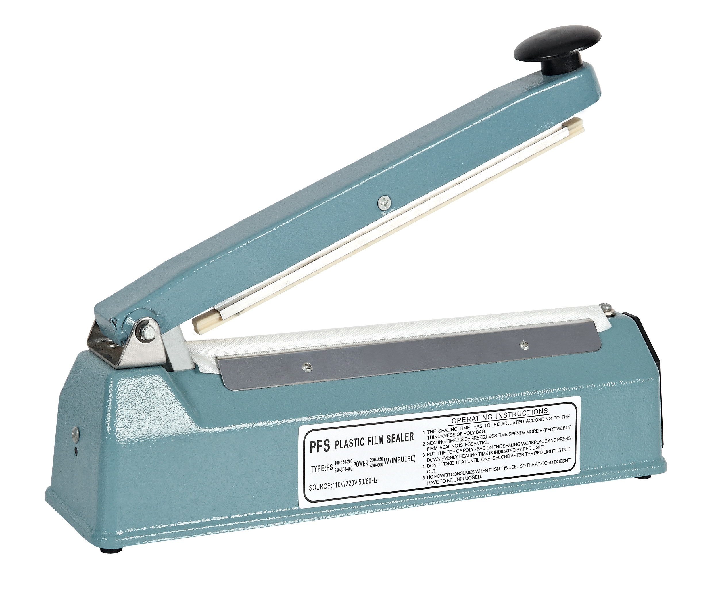 <b>Hand Impulse Pouch Sealer Manual Bag Sealing Machine FS-200</b>