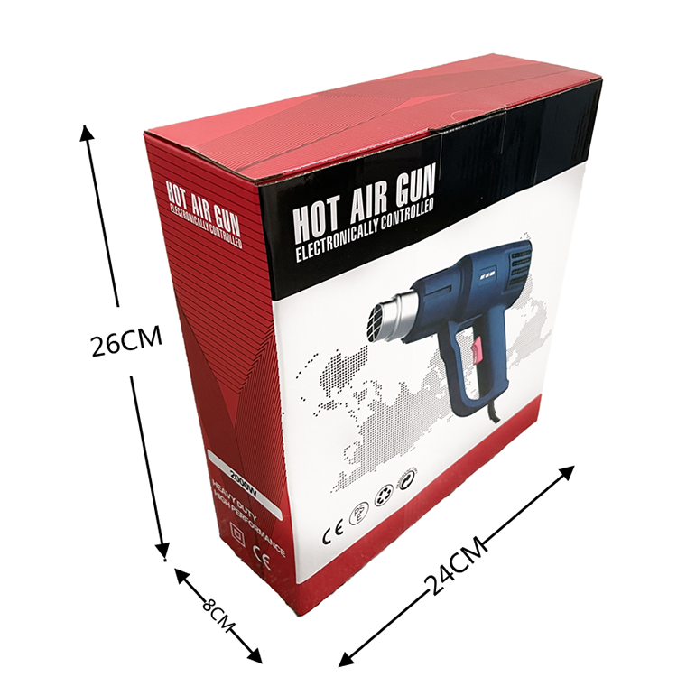 Zhejiang Tianyu industry Co. Ltd Supplier Factory Manufacturer Make and Sale Dual Temperature 300-500℃ Hot Air Gun TQR-85A Heat Gun Power Tool Kits