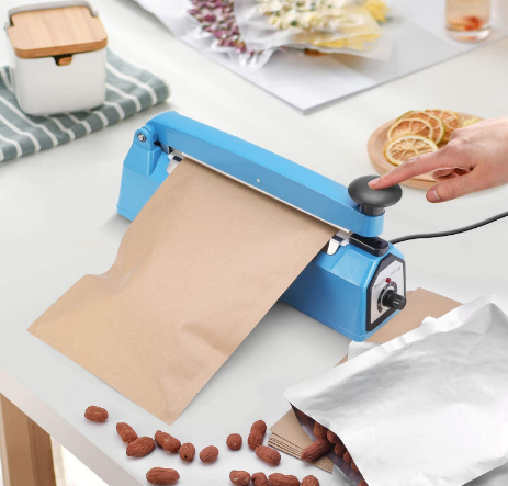 Zhejiang Tianyu industry Co. Ltd. Supplier Factory Manufacturer Make and Supply Handheld Sealing 3.0 mm Width Impulse Plastic Bag Sealer PFS Series Tabletop Poly Bag Pouch Film Heat Sealing Machine