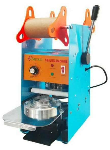 Zhejiang Tianyu Industry Co. Ltd. Supplier Factory Manufacturer Make and Sale Semi Automatic Boba Tea Coffe Cup Sealer Sealing Diameter Cup 72mm / 78mm / 90mm / 95mm CS-A Series Hand Heat Sealing Machine
