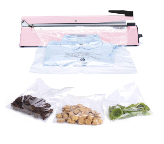 Zhejiang Tianyu Industry Co. Ltd. Supplier Factory Manufacturer Make and Sale Aluminum Body Impulse Sealer AFS Series Hand Plastic Film Poly Bag Food Sealing Machine