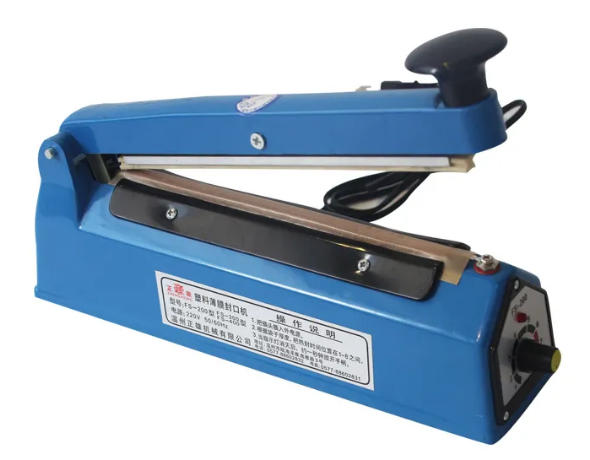 Zhejiang Tianyu Industry Co. Ltd Supplier Factory Manufacturer Make and Export Hand Pressing Impulse Plastic Bag Heat Sealer PFS Series Handheld Sealing Machine