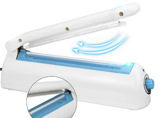 Zhejiang Tianyu Industry Co., Ltd Supplier Factory Manufacturer Make and Sale Impulse Sealer Plastic ABS Body PFS-B Series Hand Wide Heat Wire Element Strip Sealing Machine