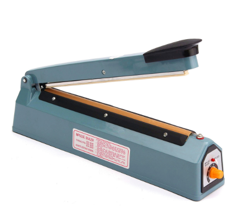 Zhejiang Tianyu Industry Co., Ltd Supplier Factory Manufacturer Make and Export Table Top Impulse Sealer Iron Case FS-Series Hand Packaging Plastic Bag Film Poly Tubing Heat Sealing Machine