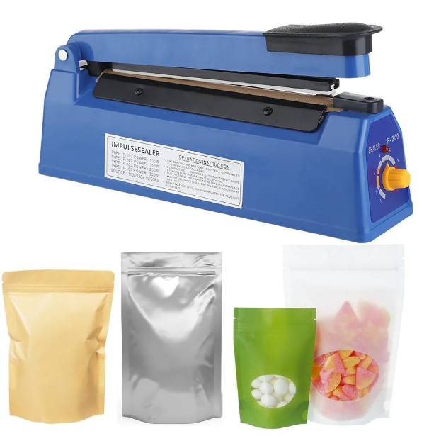 Zhejiang Tianyu Industry Co., Ltd.Supplier Factory Manufacturer Make and Sale Hand Impulse Flat Wire Sealer ABS Plastic Shell PFS-Series Manual Make Plastic Bag Film Heat Sealing Machine