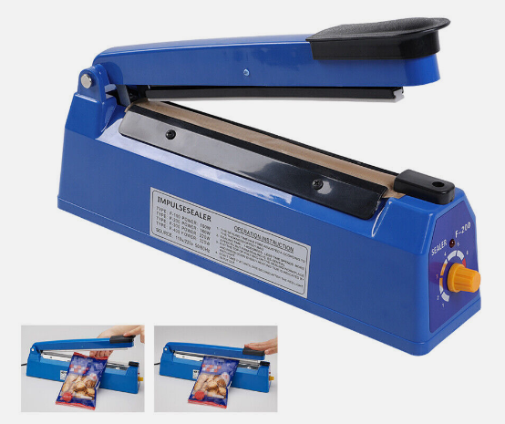 Zhejiang Tianyu Industry Co., Ltd.Supplier Factory Manufacturer Make and Export Manual Impulse Bag Sealer Plastic (ABS) Body PFS-Series Hand Flat Wire Heat Sealing Machine