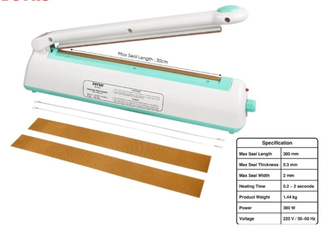 Zhejiang Tianyu Industry Co., Ltd Supplier Factory Manufacturer Make and Export Impulse Sealer Plastic (ABS) Case PFS-B Series Hand Electric Plastic Bag Heat Sealing Machine