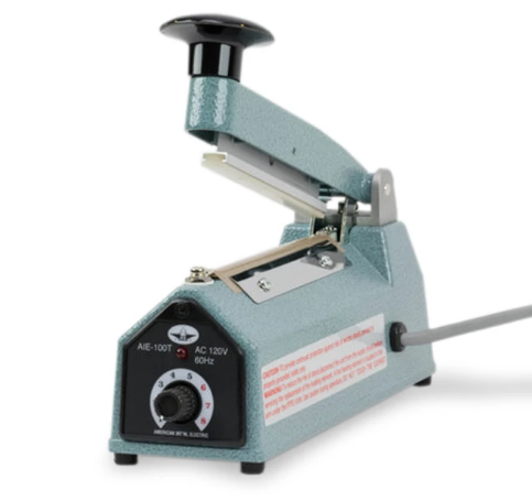 Zhejiang Tianyu Industry Co. ,Ltd Supplier Factory Manufacturer Make and Sale Impulse Plastic Sealer Iron Body FS-Series Electric Tabletop Make Ploy Bag Sealing Machine