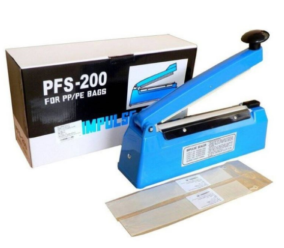 Zhejiang Tianyu Industry Co., Ltd.Supplier Factory Manufacturer Supply Hand Sealing Machine Plastic (ABS) Shell PFS-Series Manual Make Poly Bag Plastic Film Impulse Sealer 