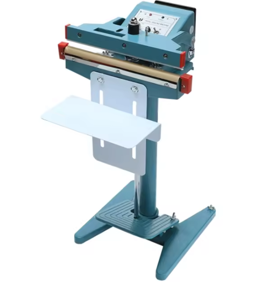 Zhejiang Tianyu Industry Co., Ltd Supplier Factory Manufacturer Make and Export Foot Pedal Impulse Double Heat Sealer PFS-D-Series Foot Pedal Operated Sealing Machine