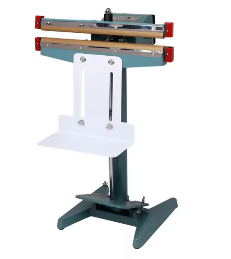 Zhejiang Tianyu Industry Co., Ltd Supplier Factory Manufacturer Make and Export Double Heat Foot Pedal Impulse Sealer PFS-D-Series Foot-Operated Sealing Machine