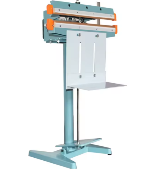 Zhejiang Tianyu Industry Co., Ltd Supplier Factory Manufacturer Make and Supply Impulse Foot Sealer PFS-D-Series Foot Pedal Double Jaw Heating Sealing Machine