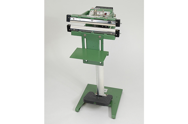 Zhejiang Tianyu Industry Co., Ltd Supplier Factory Manufacturer Make and Supply Foot Pedal Impulse Sealer With Cutter PFS-D-Series Foot Operated Double Sided Heating Jaw Sealing Machine