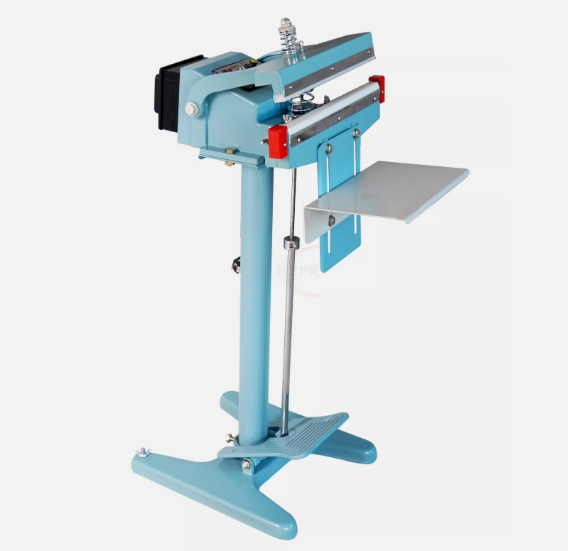 Zhejiang Tianyu Industry Co., Ltd Supplier Factory Manufacturer Make and Sale Foot Pedal Impulse Sealer With Cutting PFS-Series Foot Operated Plastic Bag Pouch Sealing Machine