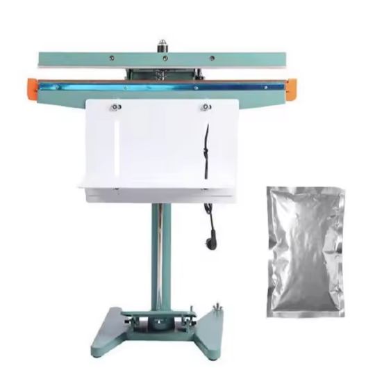 Zhejiang Tianyu Industry Co., Ltd Supplier Factory Make and Wholesale Foot Pedal Type Impulse Sealer With Pedestal and Stand Sealing Machine PFS-Series Foot Operated Industrial and Scientific Sealing Packaging Machine