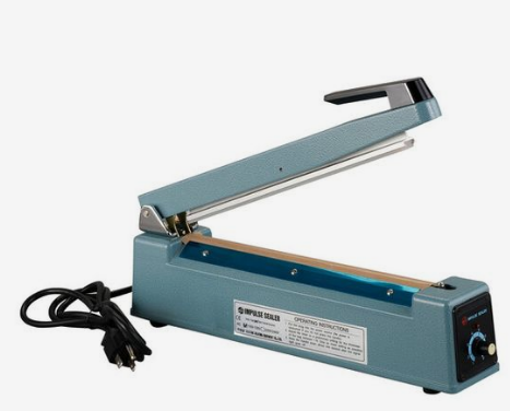 Zhejiang Tianyu Industry Co. ,Ltd Supplier Factory Manufacturer Make and Supply Hand Operated Impulse Sealer Iron Case FS-Series Tabletop Poly Bag and Tubing Heat Sealing Machine