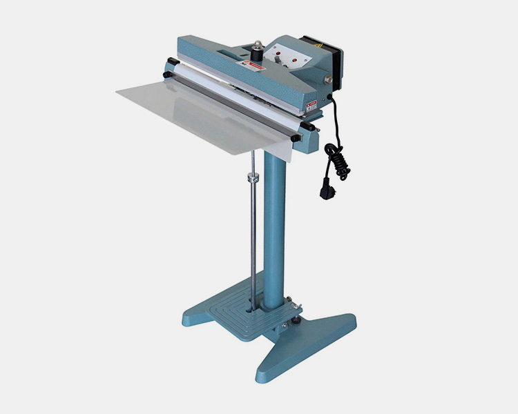 Zhejiang Tianyu Industry Co., Ltd Supplier Factory Manufacturer Make and Supply ​Industrial Used Foot Pedal Sealer Impulse Sealing Machine With Cutter PFS-Series Foot Operated Pedal Packaging Machine