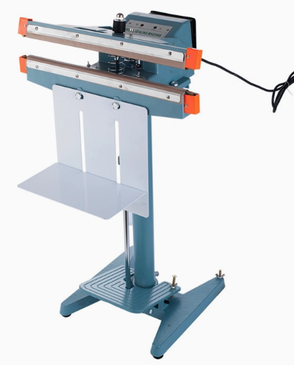 Zhejiang Tianyu Industry Co., Ltd Supplier Factory Manufacturer Make and Supply Foot Impulse Sealer With Pedestal PFS-D-Series Foot Pedal Operated Double Impulse Bar Heating Sealing Machine