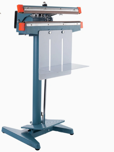 Zhejiang Tianyu Industry Co., Ltd Supplier Factory Manufacturer Make and Supply Foot Impulse Sealer With Pedestal PFS-D-Series Foot Pedal Operated Double Impulse Bar Heating Sealing Machine