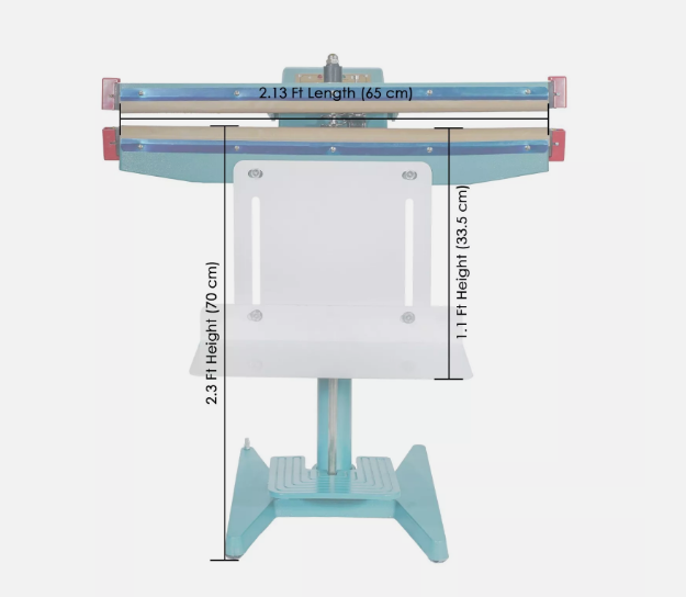 Zhejiang Tianyu Industry Co., Ltd Supplier Factory Manufacturer Make and Supply Foot Sealer Can Switch Between Sealing and Cutting Machine PFS-D-Series Foot Pedal Operated Plastic Bag and Film Sealing Machine