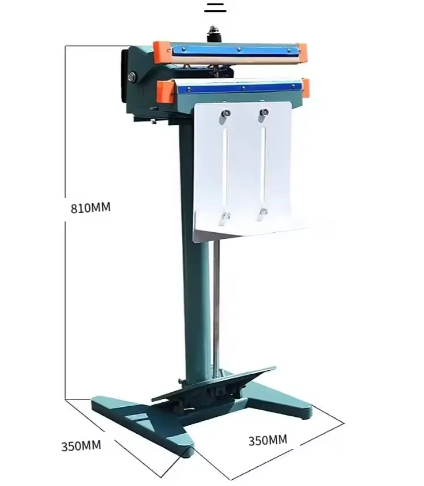 Zhejiang Tianyu Industry Co., Ltd Supplier Factory Manufacturer Make and Wholesale Foot Impulse Sealer PFS-D-Series Foot Pedal Operated Double Element ( Top and Bottom ) Heating Sealing Machine