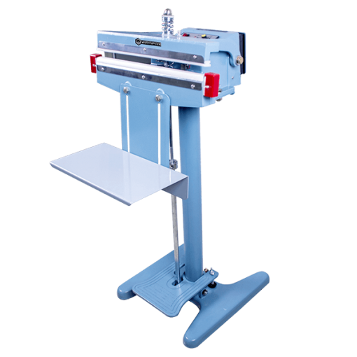 Zhejiang Tianyu Industry Co., Ltd Supplier Factory Manufacturer Make and Export Heavy-duty Foot-controlled Impulse Sealer With Built-in Cutting Blade Machine PFS-Series Foot Pedal Operated Plastic Sealing Machine