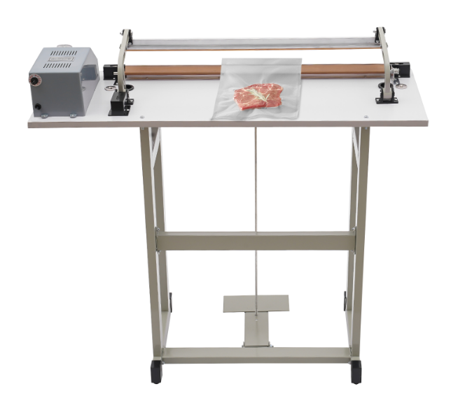 Zhejiang Tianyu Industry Co. Ltd.Supplier Factory Manufacturer Make and Supply Passing Through Type Foot-controlled Pedal Impulse Sealer FRT-P Series Simple Foot Operated Sealing Machine