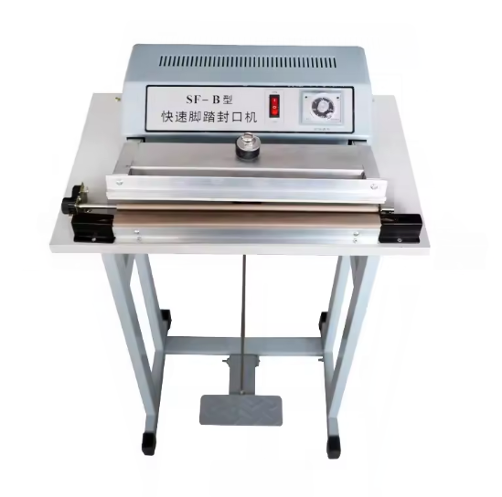 Zhejiang Tianyu Industry Co., Ltd Supplier Factory Manufacturer Make and Sale Foot Controlled Stamping Impulse Sealer FRT-Series Simple Foot Operated Pedal Sealing Machine