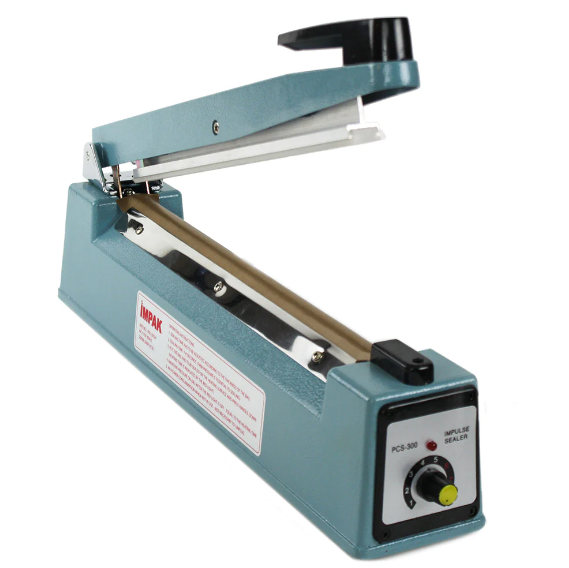 Zhejiang Tianyu Industry Co. ,Ltd Supplier Factory Manufacturer Make and Supply Hand Operated Impulse Sealer Iron Case FS-Series Tabletop Poly Bag and Tubing Heat Sealing Machine