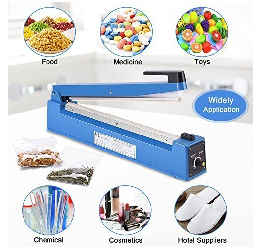 Zhejiang Tianyu Industry Co. Ltd Supplier Factory Manufacturer Make and Sale Plastic Bag Sealer Plastic Bag Sealer Plastic ABS Body PFS-Series Hand Impulse Heat Sealing Machine