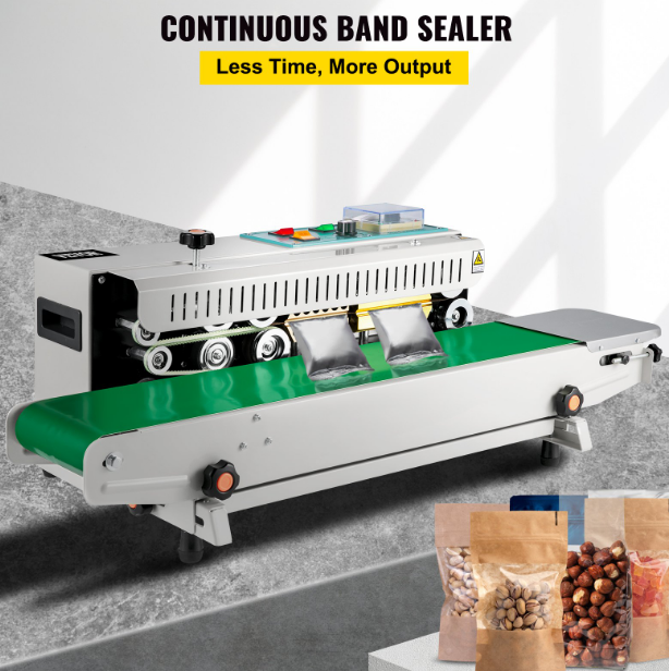 Zhejiang Tianyu Industry Co., Ltd.Supplier Factory Manufacturer Make and Supply Automatic Continuous Sealer FR-900 Industrial Used Continuous Band Type Sealing Machine