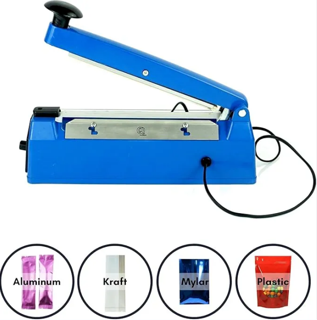 Zhejiang Tianyu Industry Co. Ltd Supplier Factory Manufacturer Manufacture And Wholesale Hand Impulse Heat Sealer Plastic ABS Shell PFS Series Tabletop Plastic Bag Sealing Machine