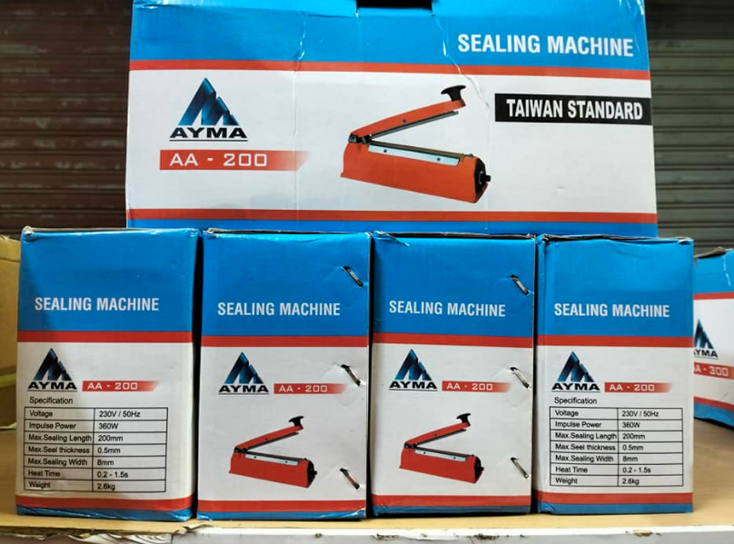 Zhejiang Tianyu Industry Co. Ltd Supplier Factory Manufacturer Manufacture and Supply Hand Heat Sealing Machine Plastic ABS Shell PFS-Series Impulse Plastic Bag Sealer