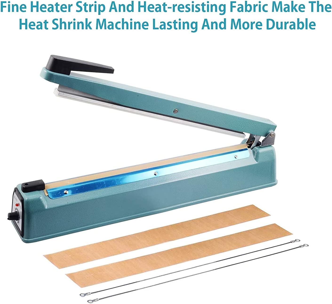 Zhejiang Tianyu Industry Co. ,Ltd Supplier Factory Manufacturer Manufacture and Sale Plastic Impulse Sealer Iron Body FS-Series Hand Poly Tubing Heat Sealing Machine