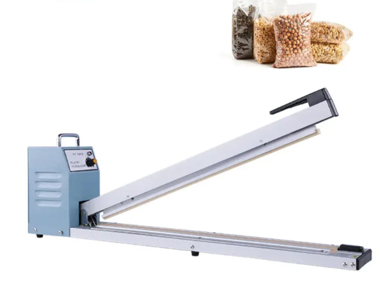 Zhejiang Tianyu Industry Co. ,Ltd Supplier Factory Manufacturer Supply Long Arm Hand Impulse Sealer AFS-Series Aluminum Frame Manual Plastic Bag Film Heat Sealing Machine