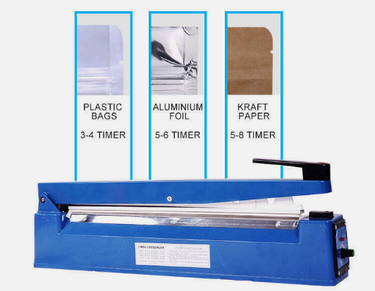 Zhejiang Tianyu Industry Co. Ltd.Supplier Factory Manufacturer Wholesale Impulse Heat Sealer Plastic ABS Shell PFS-Series Hand Plastic Film Bag Sealer Machine