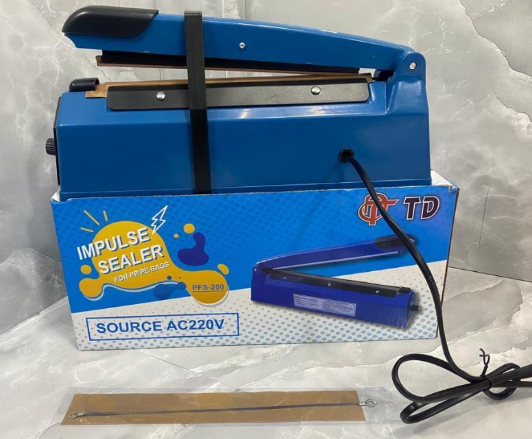 Zhejiang Tianyu Industry Co. Ltd.Supplier Factory Manufacturer Supply Impulse Sealing Machine Hand Plastic (ABS) Shell PFS-Series Plastic Bag Impulse Heat Sealer