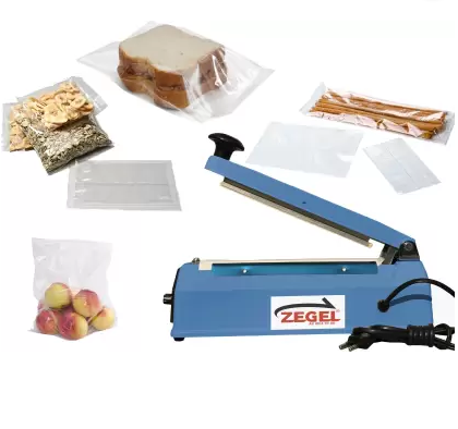 Zhejiang Tianyu Industry Co. Ltd Supplier Factory Manufacturer Export Impulse Bag Heat Sealer Plastic ABS Body PFS-Series Hand Plastic Film Bag Heat Sealing Machine