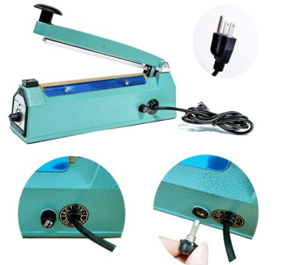 Zhejiang Tianyu Industry Co. Ltd. Supplier Factory Manufacturer Make and Sale Impulse Bag Sealer Iron Case FS-Series Hand Sealing Plastic Heat Machine