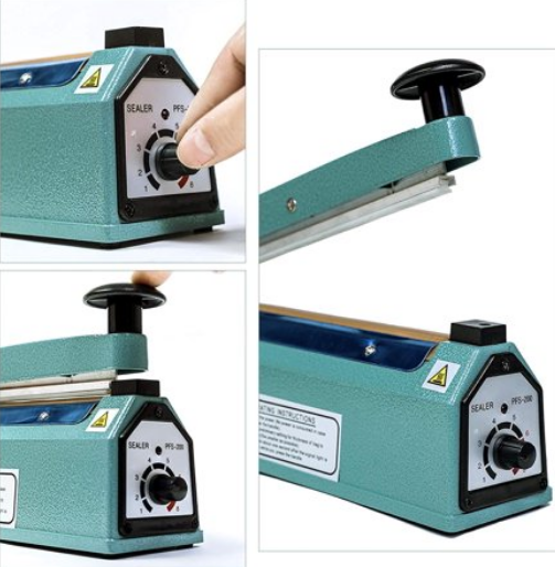 Zhejiang Tianyu Industry Co. Ltd. Supplier Factory Manufacturer Make and Sale Impulse Bag Sealer Iron Case FS-Series Hand Sealing Plastic Heat Machine