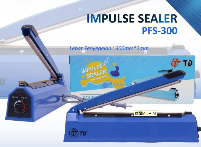 Zhejiang Tianyu Industry Co. Ltd Supplier Factory Manufacturer Make and Wholesale Hand Plastic Bag Heat Sealer Plastic ABS Shell PFS-Series Manual Impulse Sealing Machine