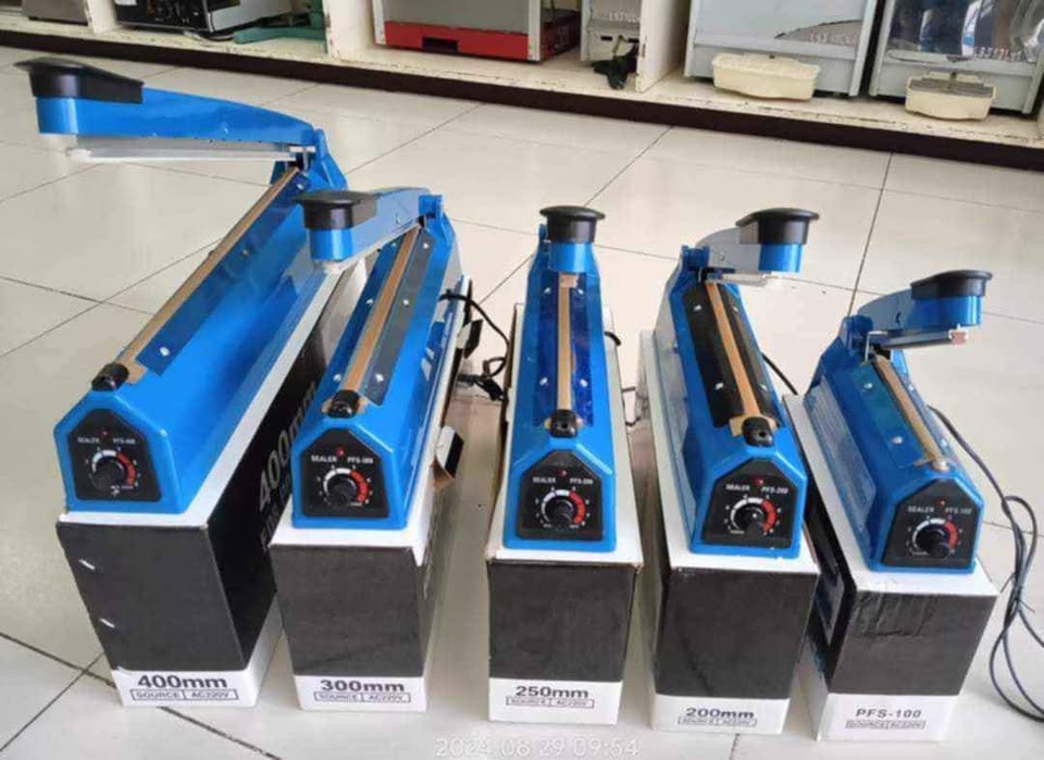 Zhejiang Tianyu Industry Co. Ltd.Supplier Factory Manufacturer Make and Supply Impulse Heat Sealers Plastic (ABS) Body PFS-Series Food Plastic Bag Packing Machines