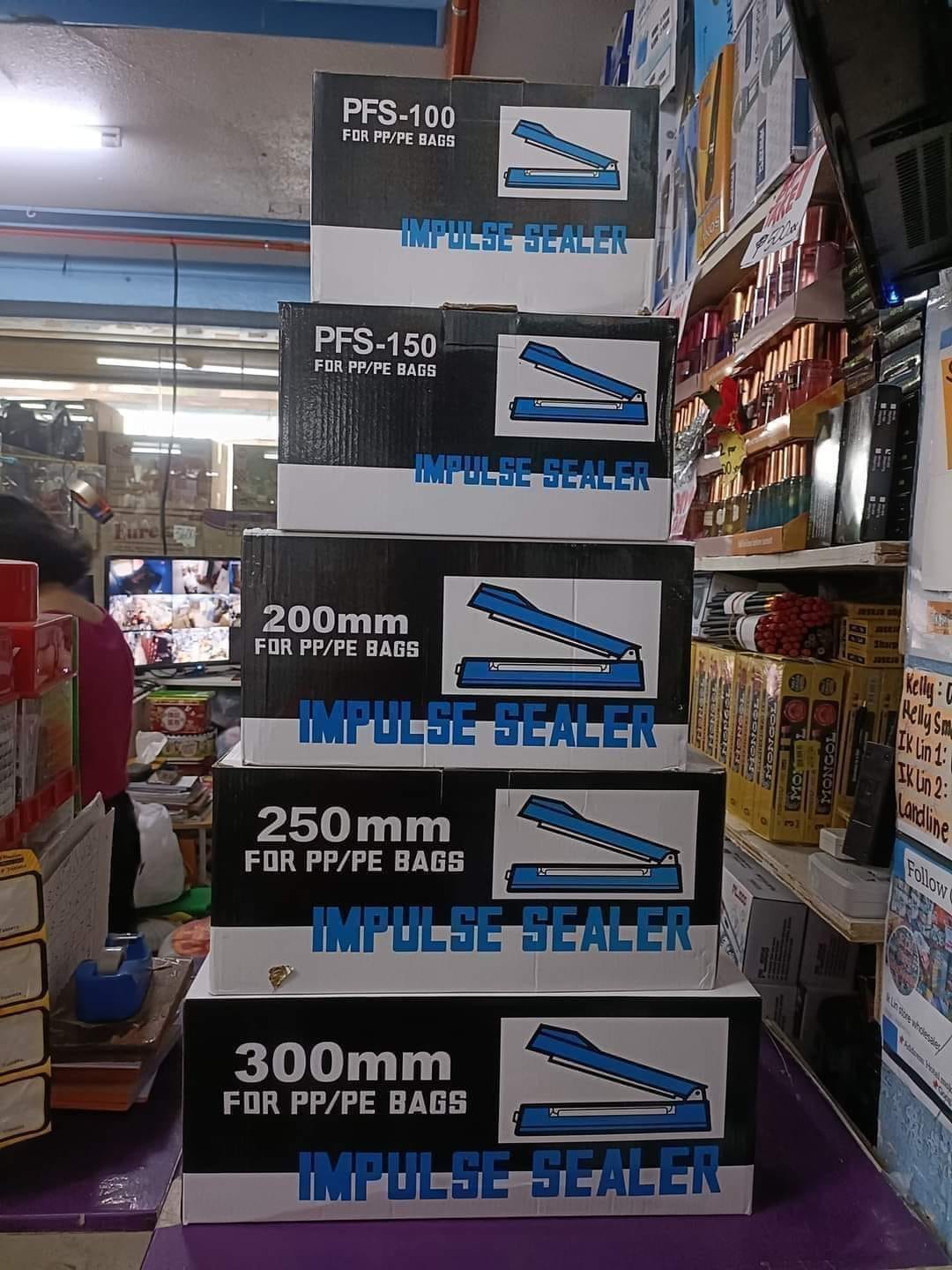 Zhejiang Tianyu Industry Co. Ltd.Supplier Factory Manufacturer Make and Supply Impulse Heat Sealers Plastic (ABS) Body PFS-Series Food Plastic Bag Packing Machines