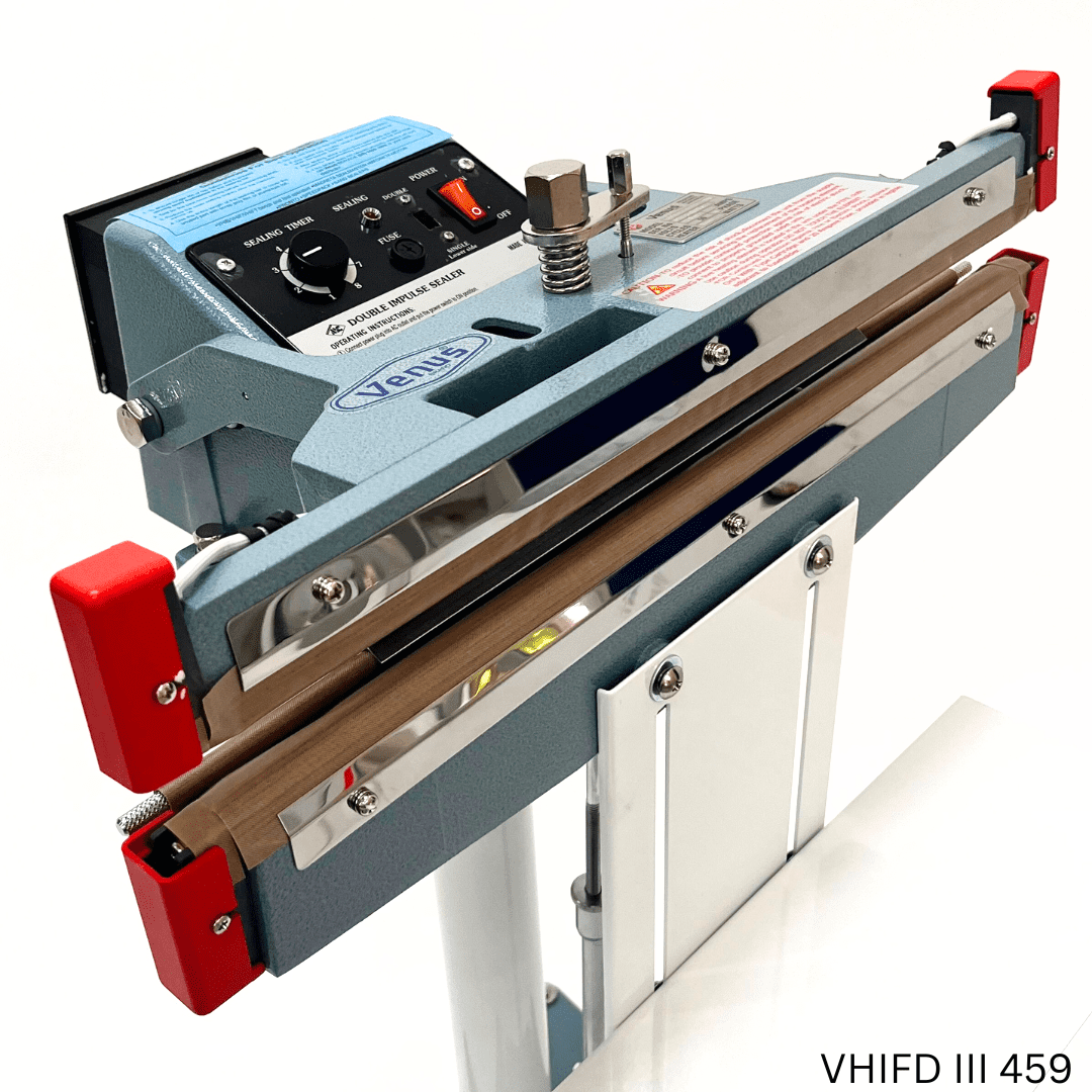 Zhejiang Tianyu Industry Co., Ltd Supplier Factory Manufacturer Make and Wholesale Foot Pedal Operated Heat Sealer PFS-D-Series Double Sided Heating Plastic Film Bag Sealing Machine