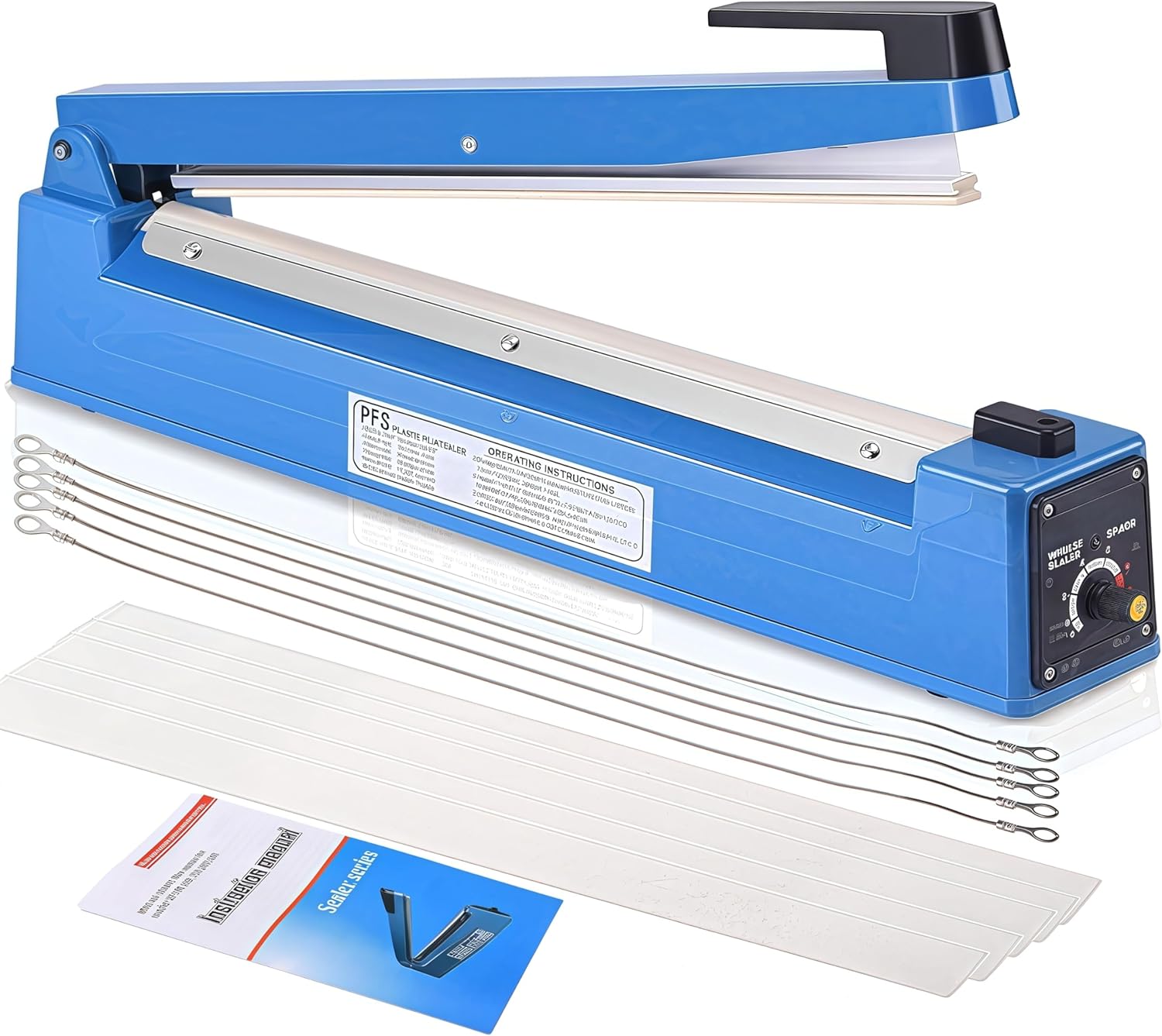 Zhejiang Tianyu Industry Co. Ltd Supplier Factory Manufacturer Make and Supply Plastic ABS Shell PFS-Series Poly Tubing Plastic Film Bag Impulse Heat Sealer Machine